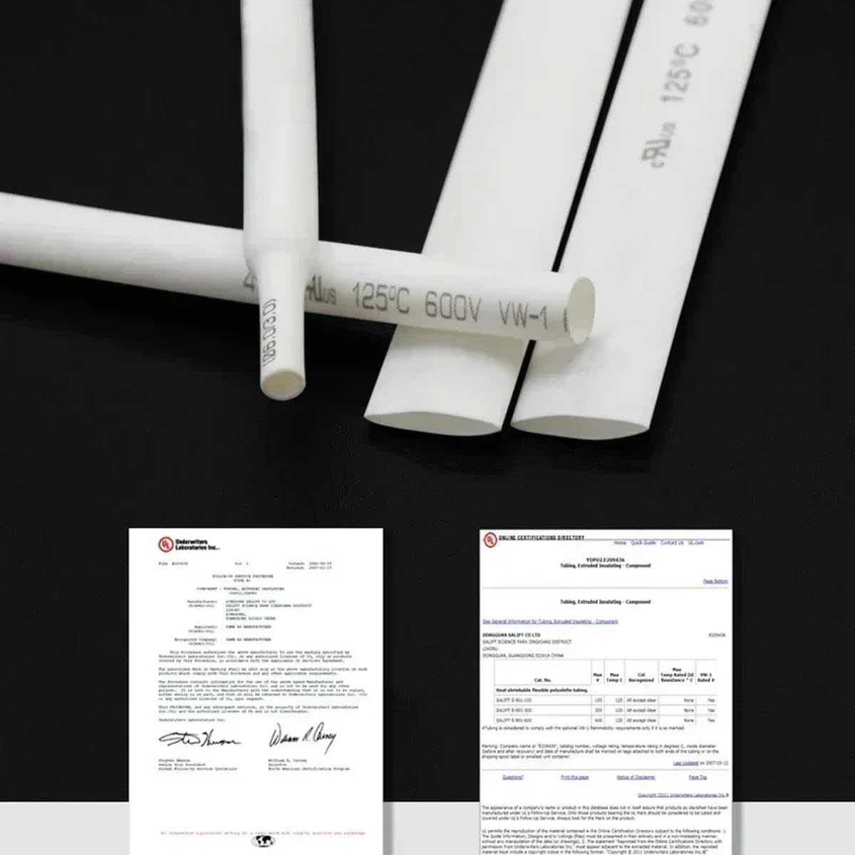 1/5/10M 2:1 Tubo termorestringente Dia1 2 3 4 5 6 7 8 9 10 12 14 16 20 25 30 40 50 60 70 80mm Guaina per cavi termici isolata-Bianco-Dia 40mm-10 metri