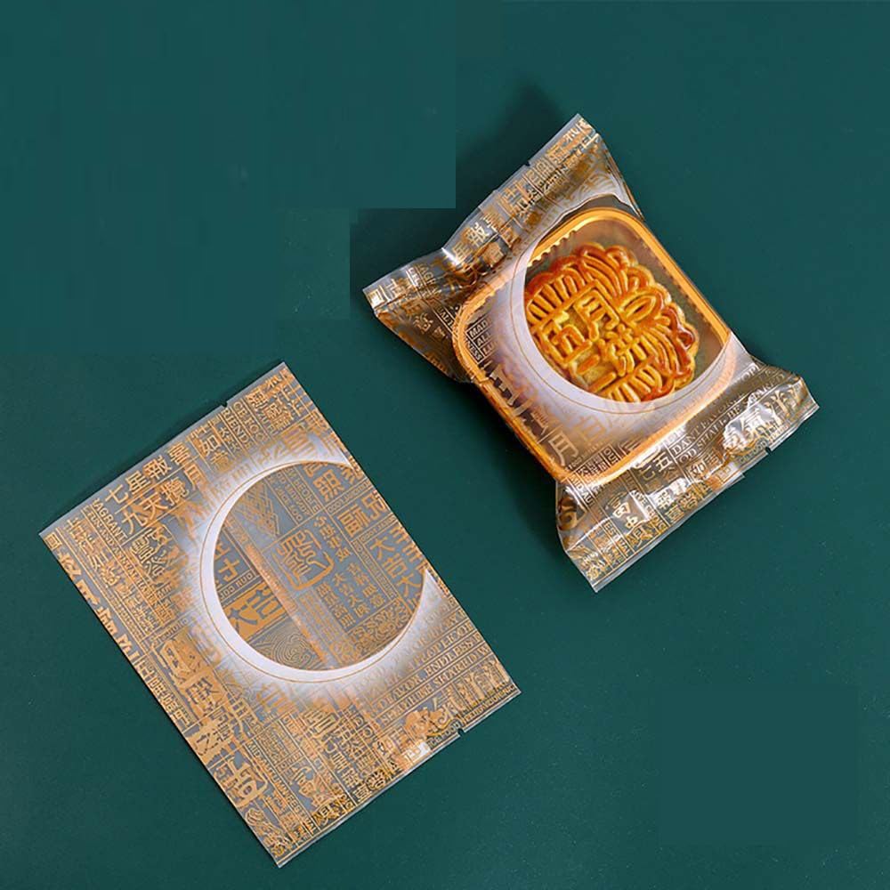 Leadigol Cookie Candy Bags, Moon Cake Plastic Bags, Hot Seal Treat Bag for Chocolate, Bakery Decorating, Gift, DIY, Party Favor