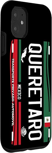 Miniatura 3 de Placa de matrícula Querétaro para iPhone 11, Querétaro México, Carcasa Querétaro