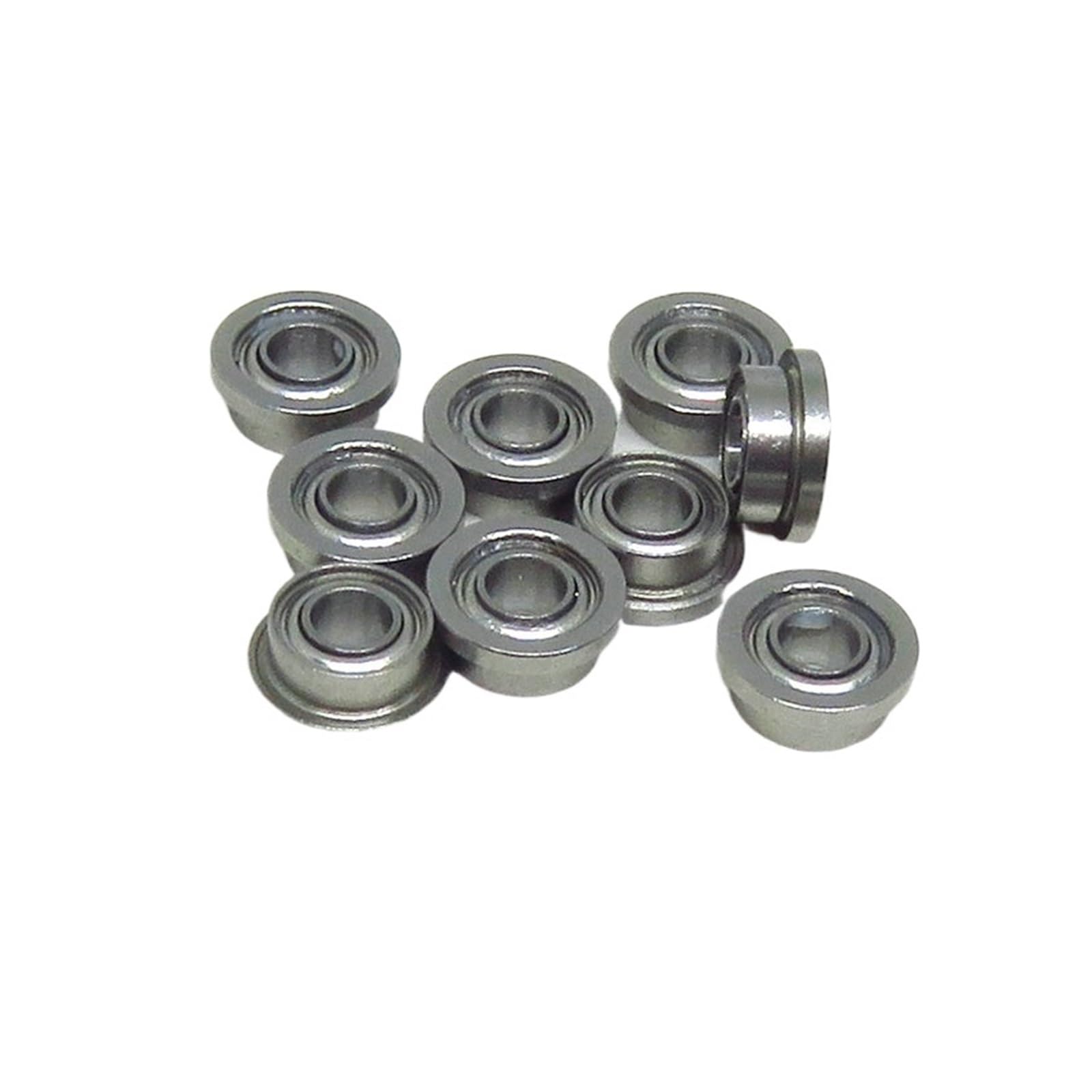 YIVELYYZG 5Pieces SFR133ZZ Flange Bearing 2.38x4.762x2.38 mm R133 FR133 SFR133 ZZ Z * 4.762 * 2. Stainless Steel inch(SFR166-ZZ EE)