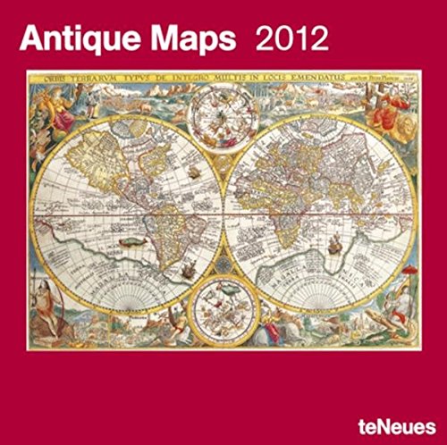 2012 Antique Maps Grid Calendar