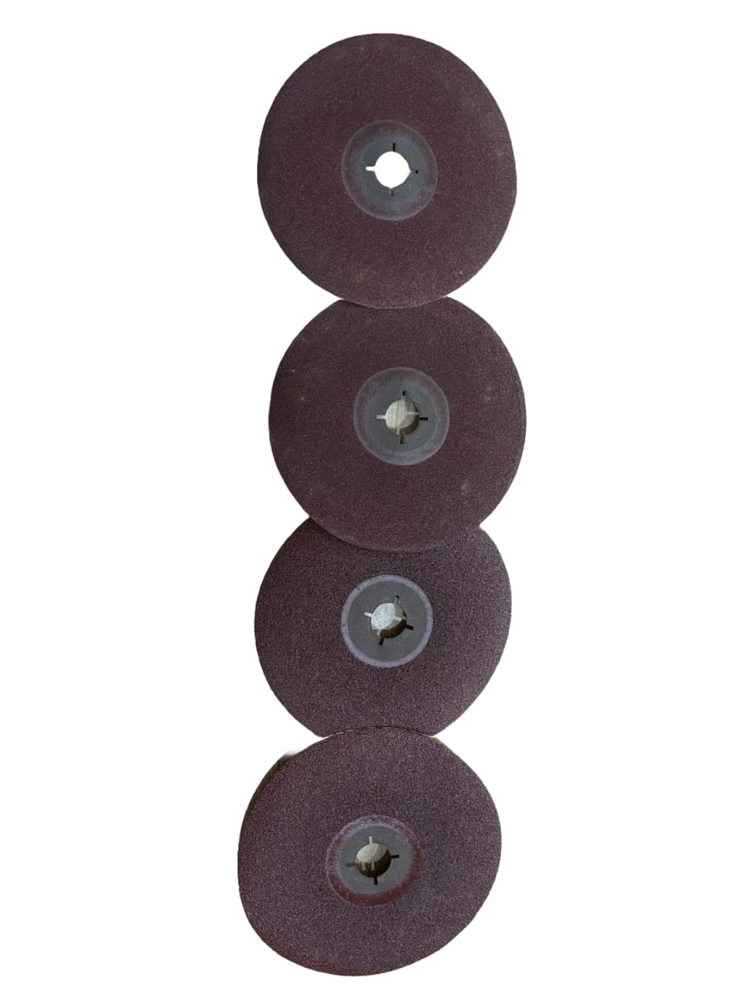 Peacock Alcon Orient Fiber Disc 60NO Grit pack of 2 with 120 No grit pack of 2 for t grinding and used on angle grinders for machining metal. exclusive pack of 4 total (2+2)-image-9