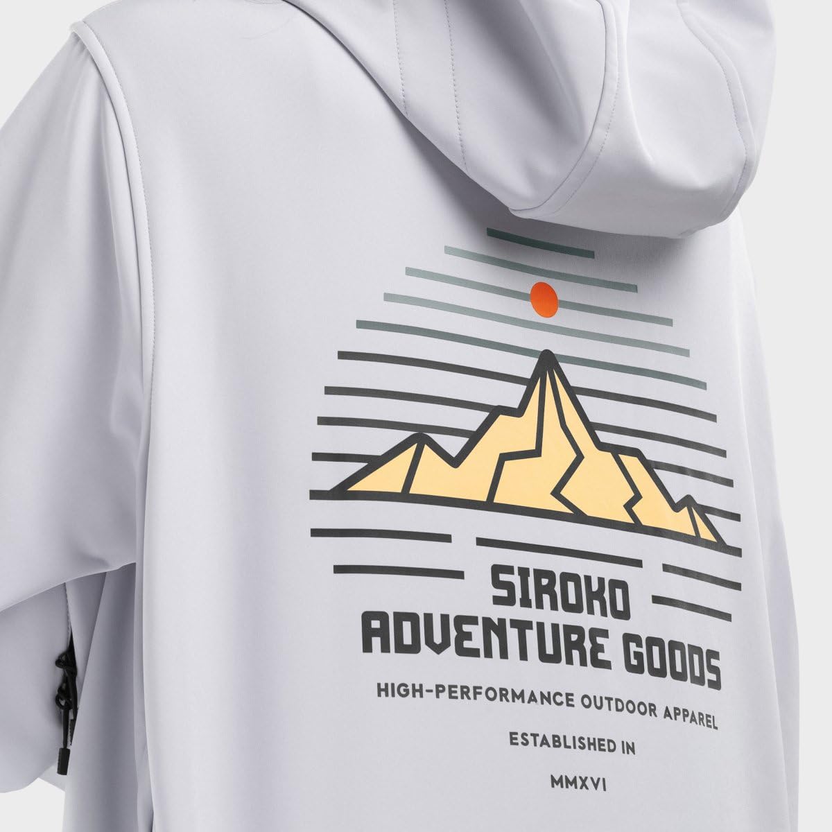 SIROKO Chaqueta para snowboard/esquí esquí y nieve W3-W Lhotse Gris