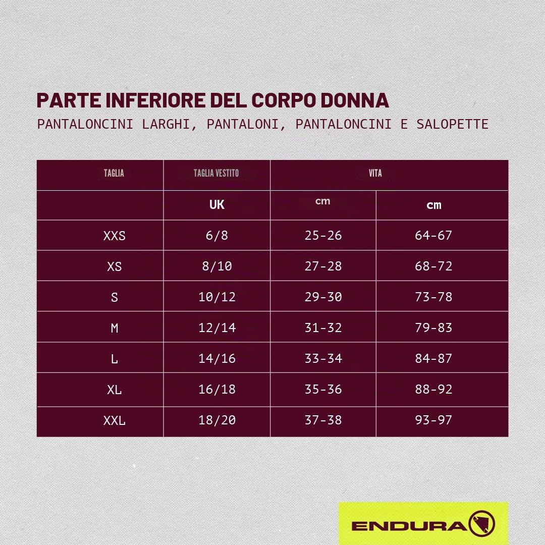 Endura Wms Xtract Gel Pantaloncini Donna