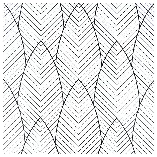 JOLIHOME Geometrische Muster Tapete Schwarz und Weiß Moderne Minimalistische Wasserdichte Selbstklebende Tapeten für Küchen Badezimmer Wohnzimmer Schlafzimmer Wandaufkleber 44,5x500cm