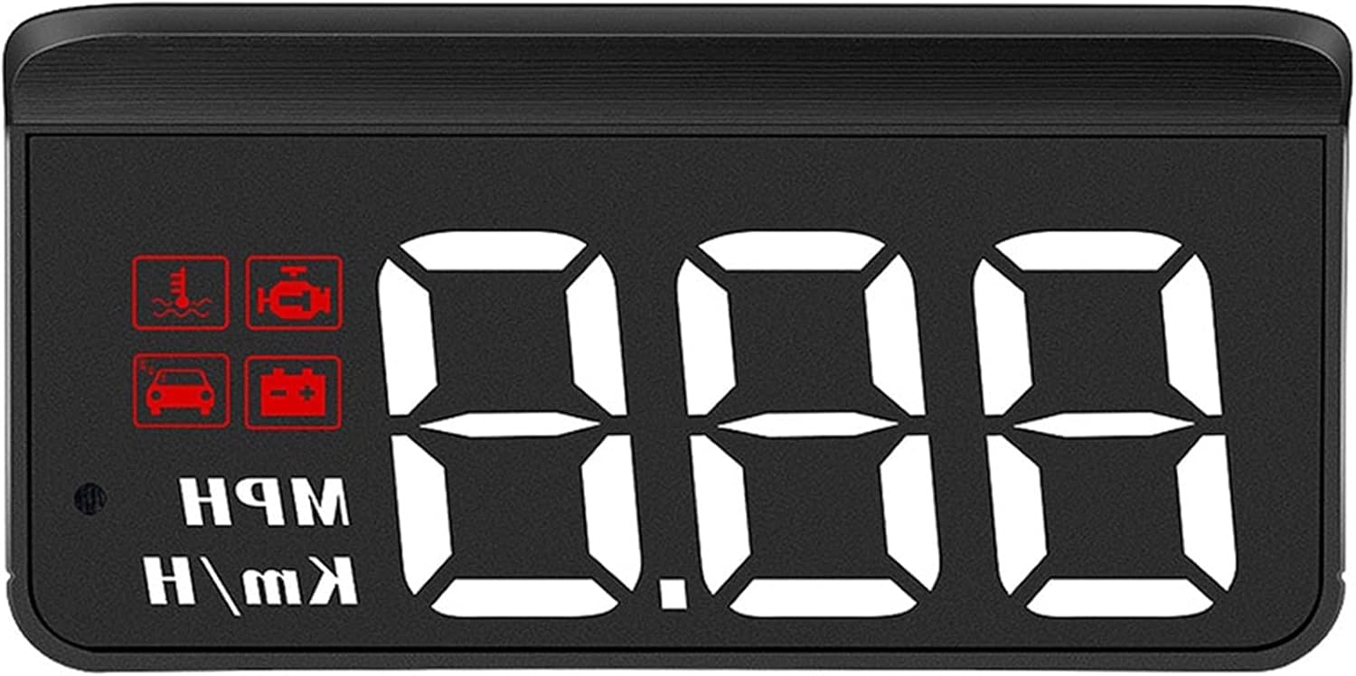 HUD Digital Car Speedometer Head Up Display Auto Electronic Voltage Alarm OBD2 LED Windshield Projectors Car Intelligent System