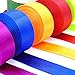 Grosun 12 Rolls Nylon Webbing 1 inch 1.5 inch 2 inch Nylon Strap Webbing Straps Backpack Straps Nylon Belt, 10 25 50 3.3 Yards Webbing Strapping