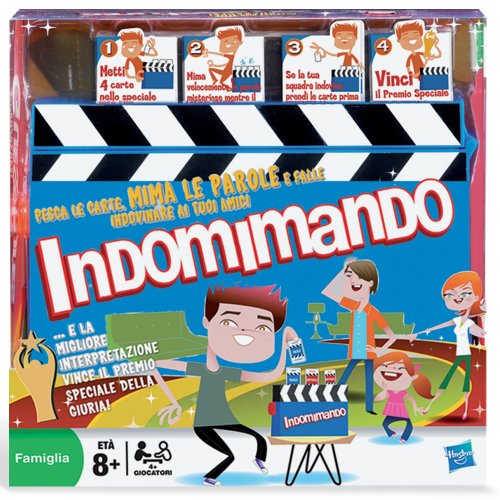 Hasbro - Gestos, Juego de Preguntas (versión en Italiano)