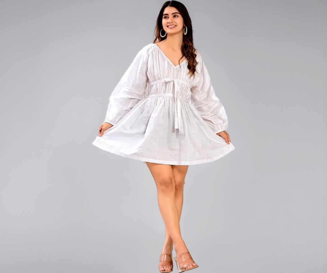 white western dress knee length Buy M.I.H.A.M.I Whispering Mini Dress| Mini | Women Wear Dress | One Piece Dress | White Dress white country dress with cowboy boots