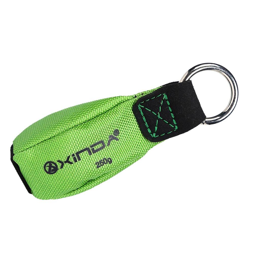 Wurfgewicht Baumkletterei Wurfsack Arborist Rigging Klettern Nylon Material mit Rundring Fein Abgestimmt Hohe Haltbarkeit Leicht zu Nutzen für Felskle