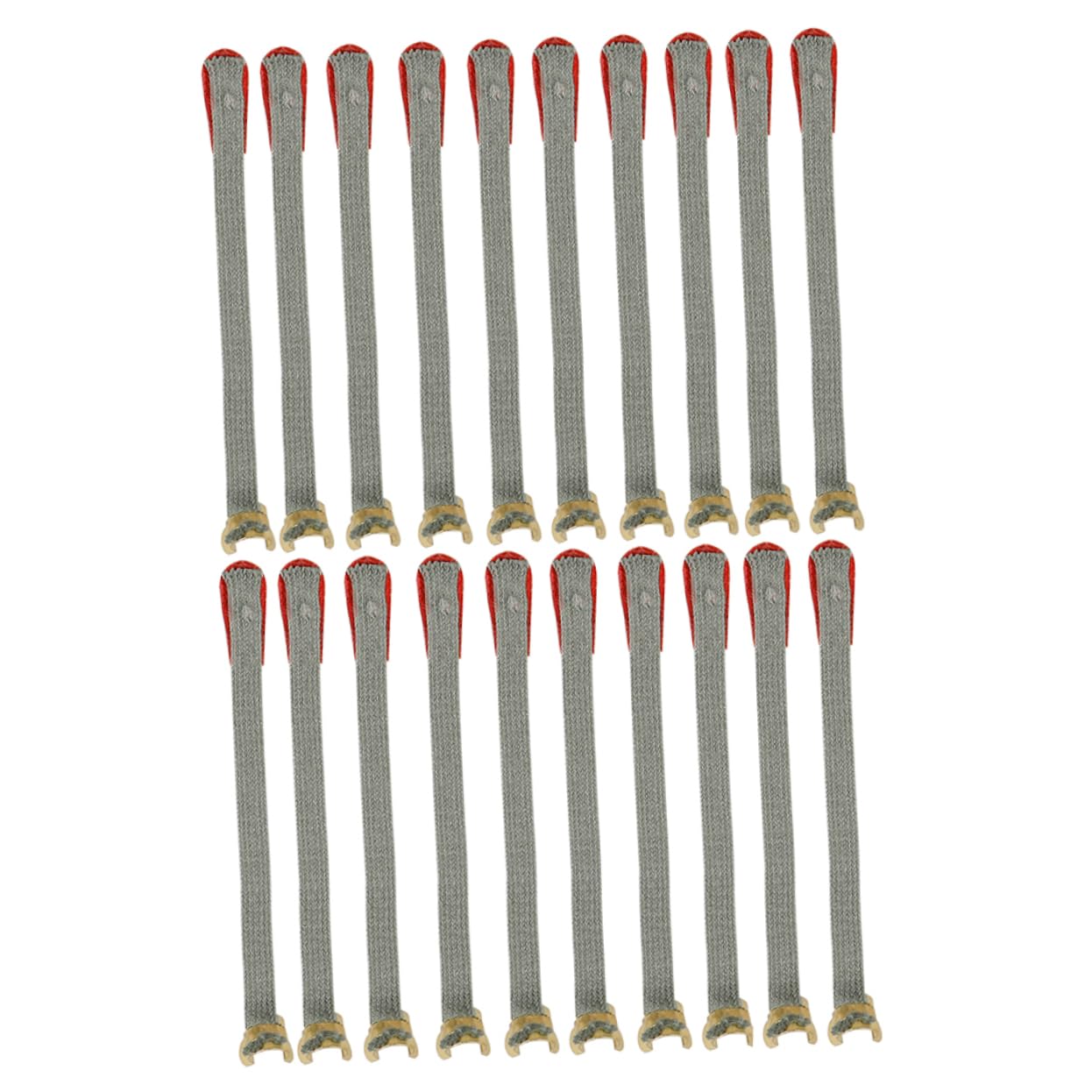 BESTonZON Klavier Stimmgurt 50 Stück Mit Metallschnalle Langlebiges Klavier Stimmseil Für Klavierstimmer Leichtes Und Tragbares Klavierkletterwerkzeug Für Schüler Und Anfänger