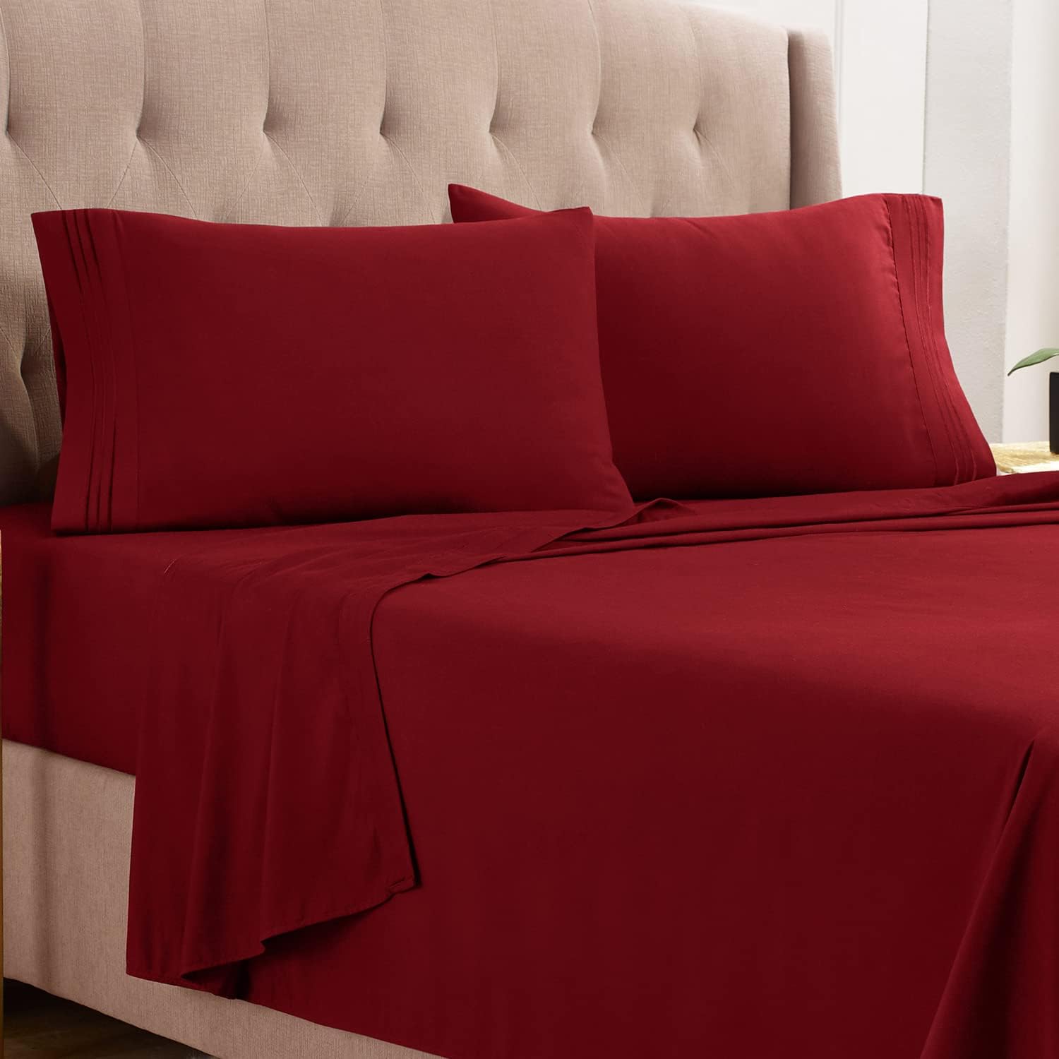 Empyrean Twin Sheets Set 110 GSM 4 Piece Bed Sheets for