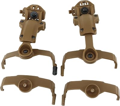 ARC Rail Adapter for PELTO Comta III Tactical Headset Compatible with Ops-Core Fast ACH ARC Rail Mounting CB