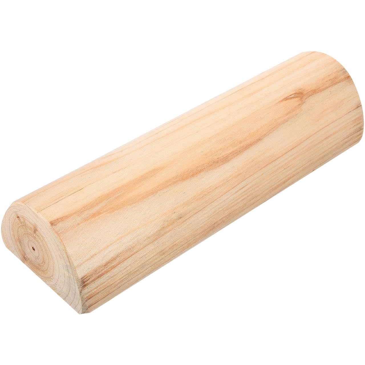SEWACC Almohada Cervical de Madera para Sauna Soporte Lumbar Ergonómico Almohada de 7 CM de Altura para Uso Diario Baño de Vapor Accesorio para Relajación y Cuidado Cervical