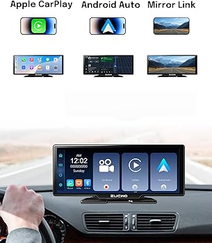 Amazon.com: 10.26 Inch Wireless CarPlay Screen for Car, Apple