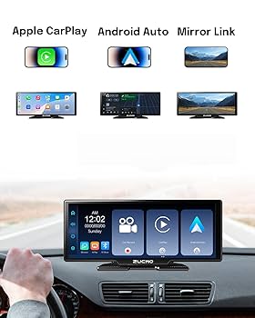Apple - ガジェ Amazon.com: 10.26 Inch Wireless CarPlay Screen for Car