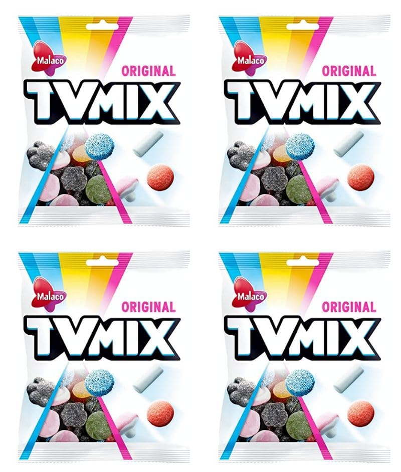 Malaco TV Mix Original Gummy 4 Pack de 325g miniatura 1