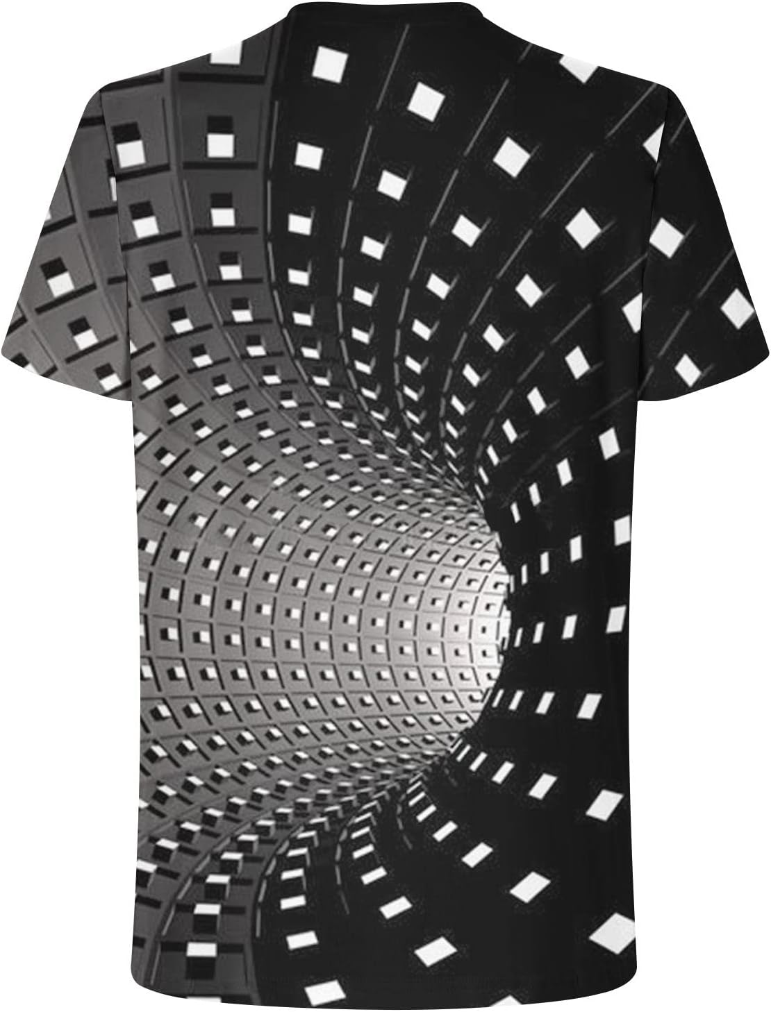 Unisex Fashion 3D Print T-Shirts Funny 3D Abstract Art Trippy Graphics Crewneck Short Sleeve Tops for Mens Womens - Image 4