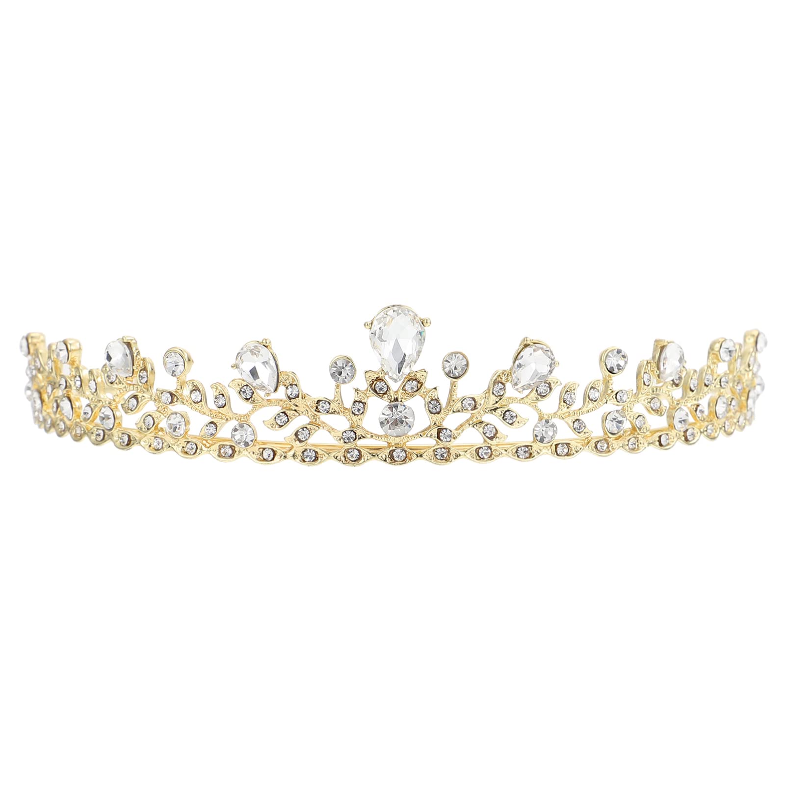 minkissy 2 diademas de aros, tiaras para novia, graduación, diadema de diamantes de imitación, tocado de fiesta para niñas para diamantes de imitación: princesa vintage plateada, reina de concurso