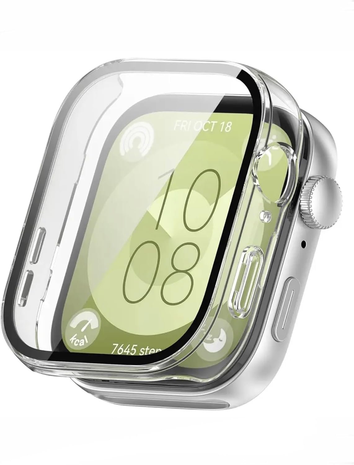 fekra Fekra Case With Huawei Watch Fit 3 8cm x 4cm Brand Name: فكرة | Compatible Devices: Smartwatch | Material: Plastic | Item Dimensions L x W: 8L x 4W centimeters | Compatible Phone Models: Huawei Watch Fit 3 | Special Features: Screen Protector