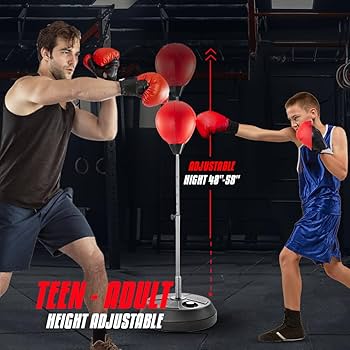 Amazon.com : Punching Bag with Stand, Boxing Bag for Teens