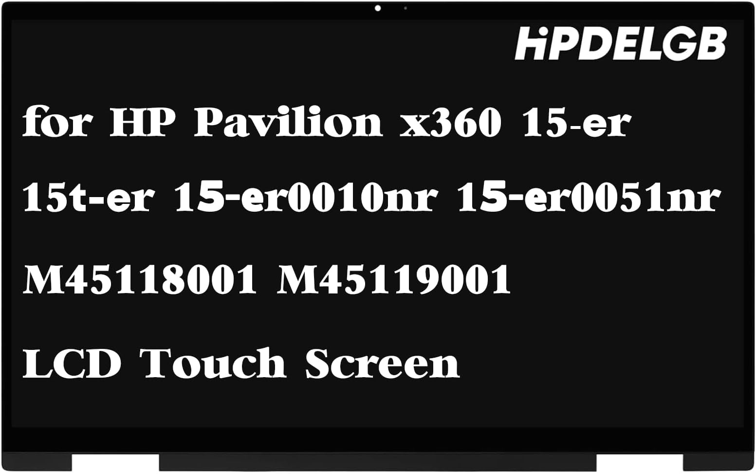 LCDOLED Replacement For HP Pavilion X360 15-er0010nr India