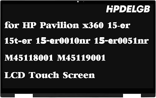 Repuesto para HP Pavilion x360 15-er 15t-er 15-er0000 15-er0010nr 15-er0051nr 15-er0056cl 15-er0075nr 15-er0151nr M45118-001 M45119-001 1 Bisel de