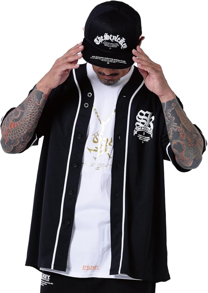 Amazon.co.jp: STYLEKEY スタイルキー ベースボールシャツ