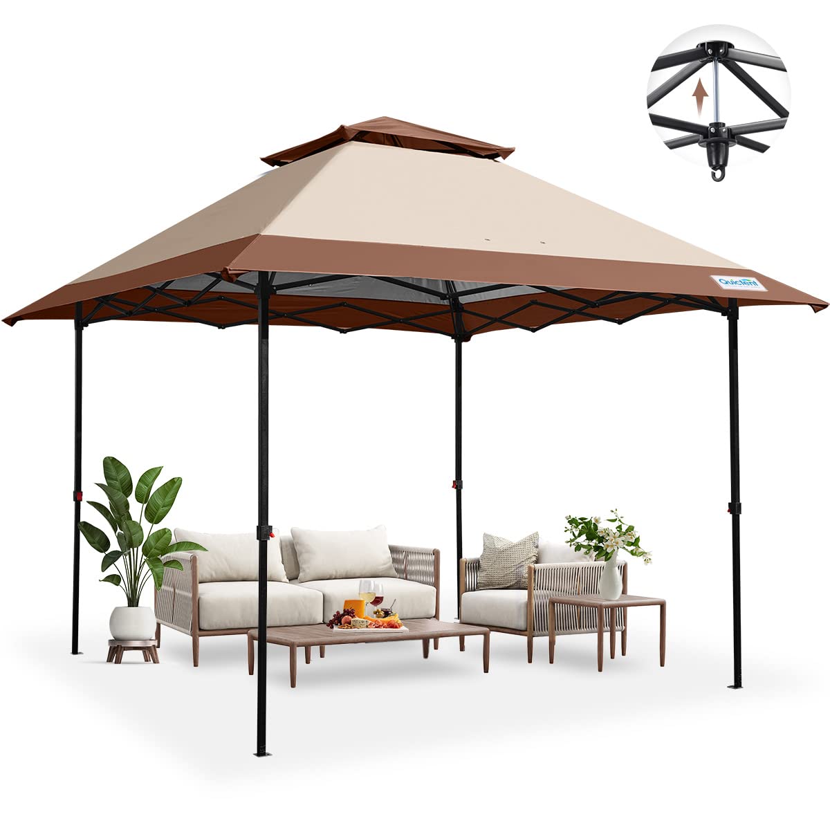 Buy Quictent 10x10 Pop up Canopy Tent Instant Outdoor Canopy Tent Ez up