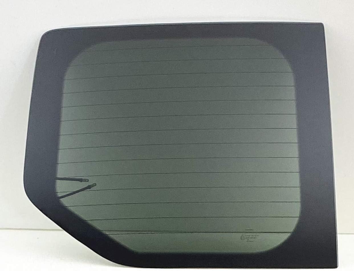 Heated Back Window Back Glass Driver Left Side Compatible with Ford Transit Connect 2014-2023 Models