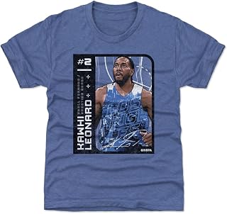 500 LEVEL Kawhi Leonard Kids Shirt - Kawhi Leonard Los Angeles Card