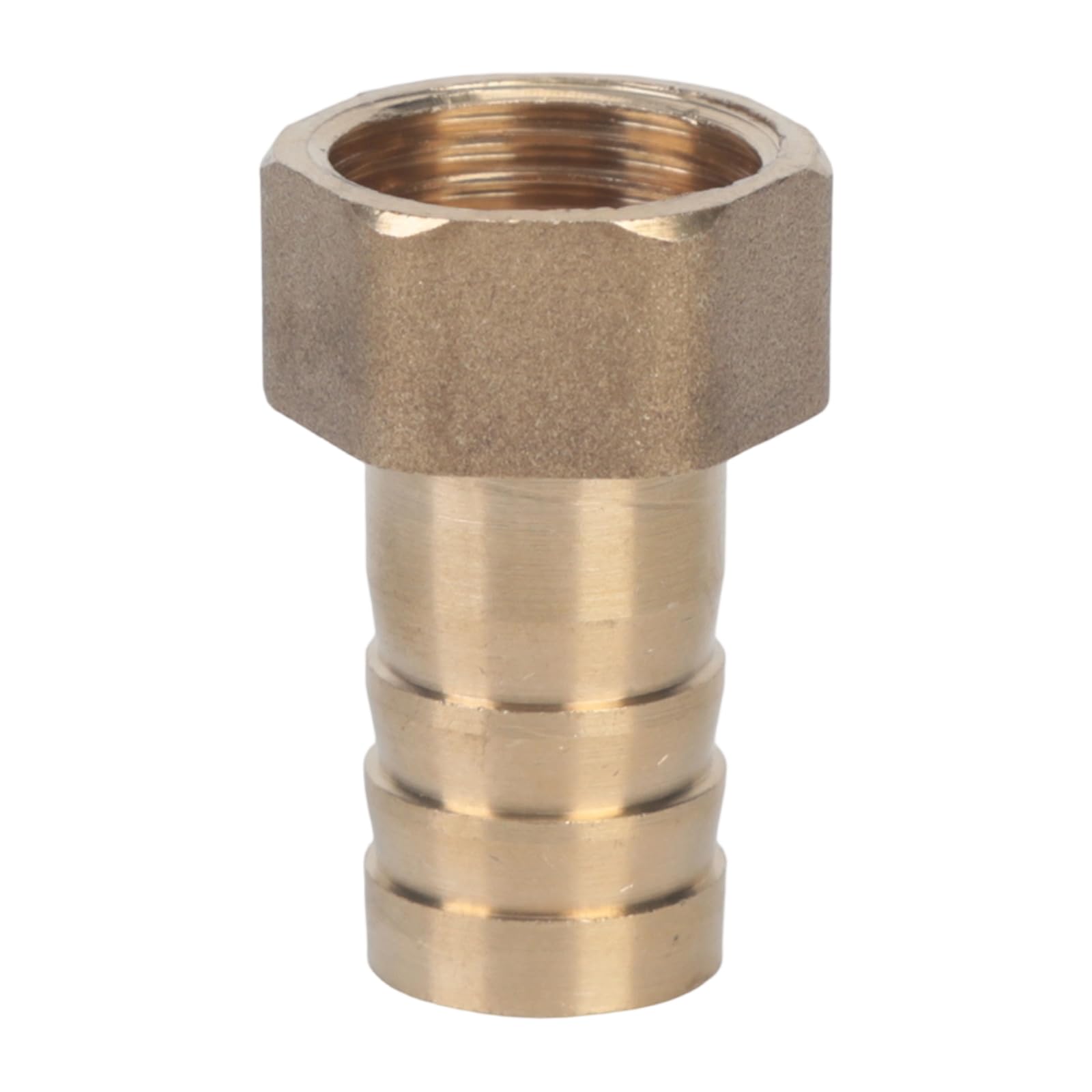 Newft 16Mm 4 Point Brass Internal Thread Adapter Brass Hose Connection With Hexagonal Hose Fitting Adapter For Water, Oil,Garden Pipe Connection Plumbing Fitting Connector