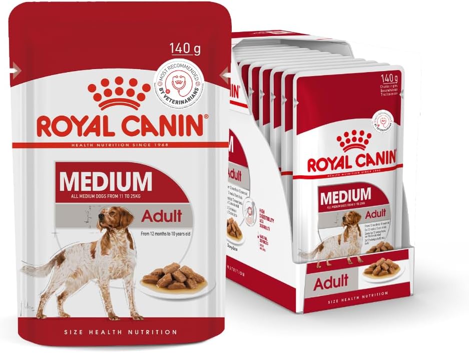 - Medium Adult Dog Food, Gravy (Packof10)