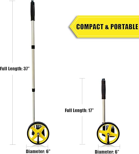 Miniatura 3 de Zozen Rueda de medición con pantalla digital de alta precisión rueda de medición premium con pantalla retroiluminada