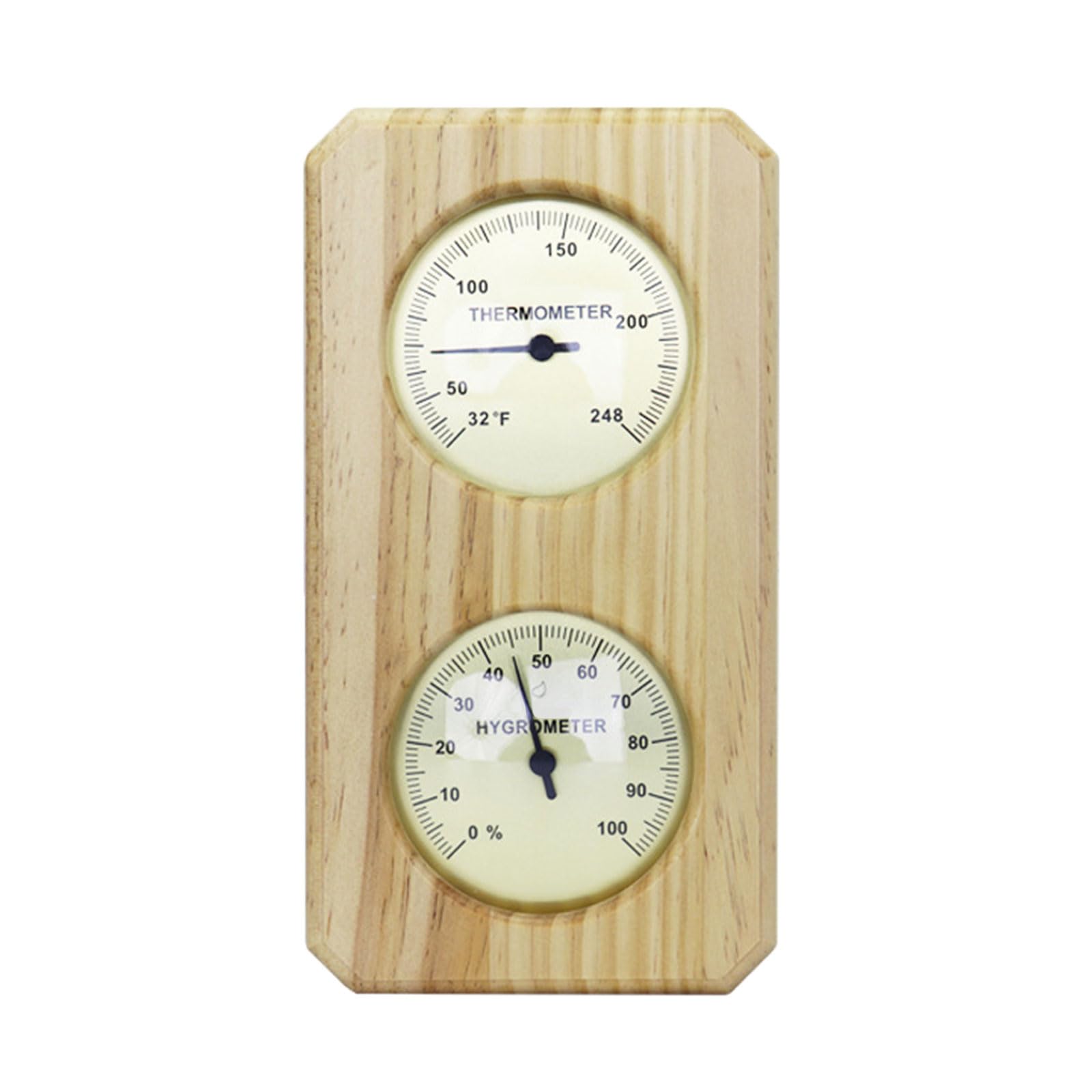Wall Mounted Temperature Humidity Measurement Meter for Sauna Room Room Thermometer Hygrometer Accurate Display Thermometer Hygrometer Wall Mounted Waterproof Temperature Humidity Measurement