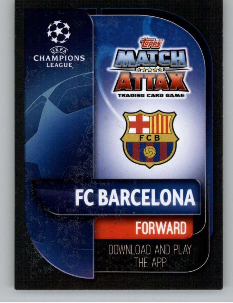 2019-20 Topps UEFA Champions League Match Attax Hat Trick Heroes #HH 1 Lionel Messi FC BARCELONA Official UCL Soccer Card in Raw (NM or Better) Condition