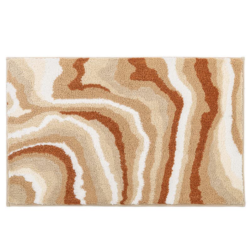 ZLZNX Badematte Mikrofaser Latexrücken rutschfest, Maschinenwaschbar Wasserabsorbierende Weiche Duschmatten,1,50 * 60cm