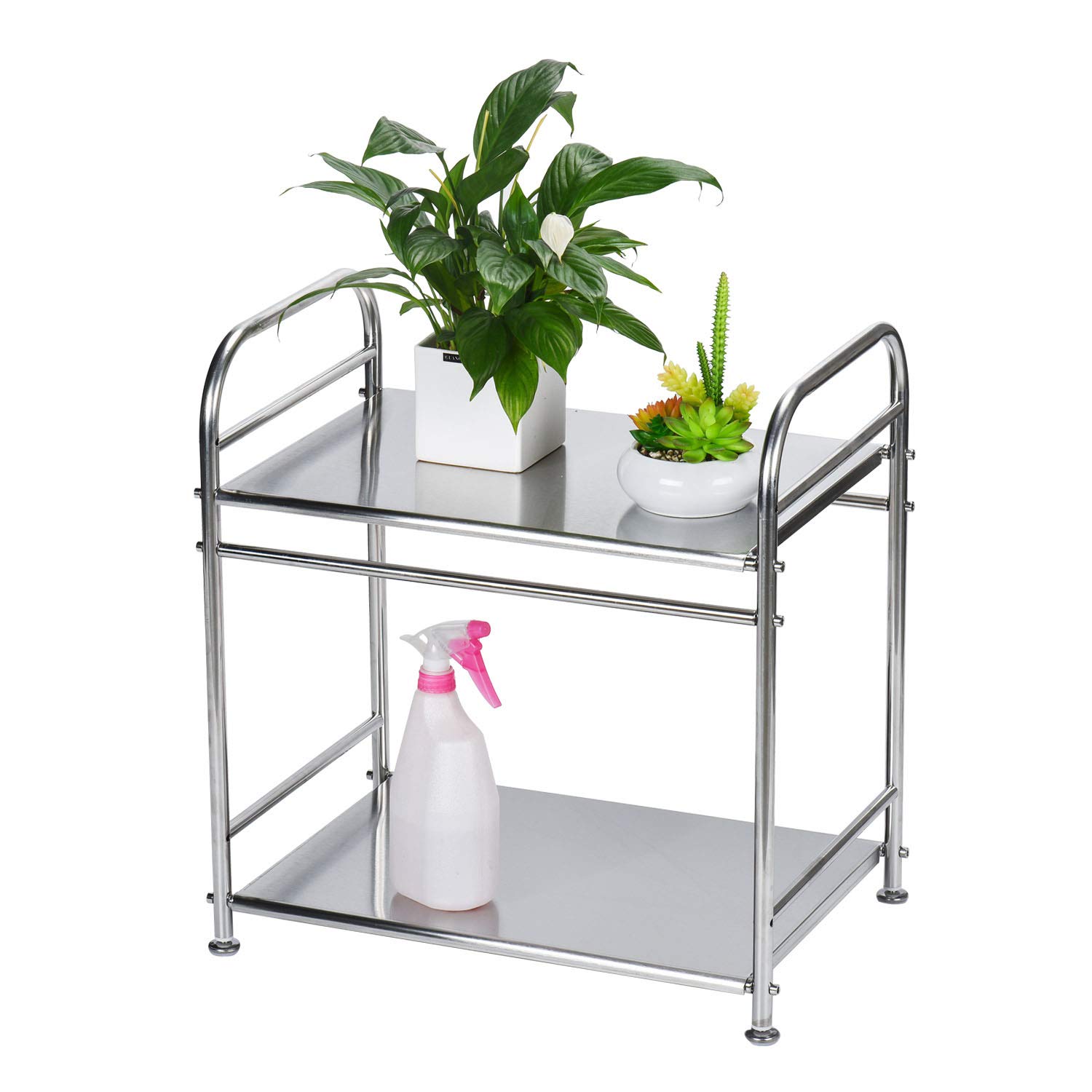 Microwave Rack Kitchen Storage Organiser Oven Toaster Worktop Cupboard