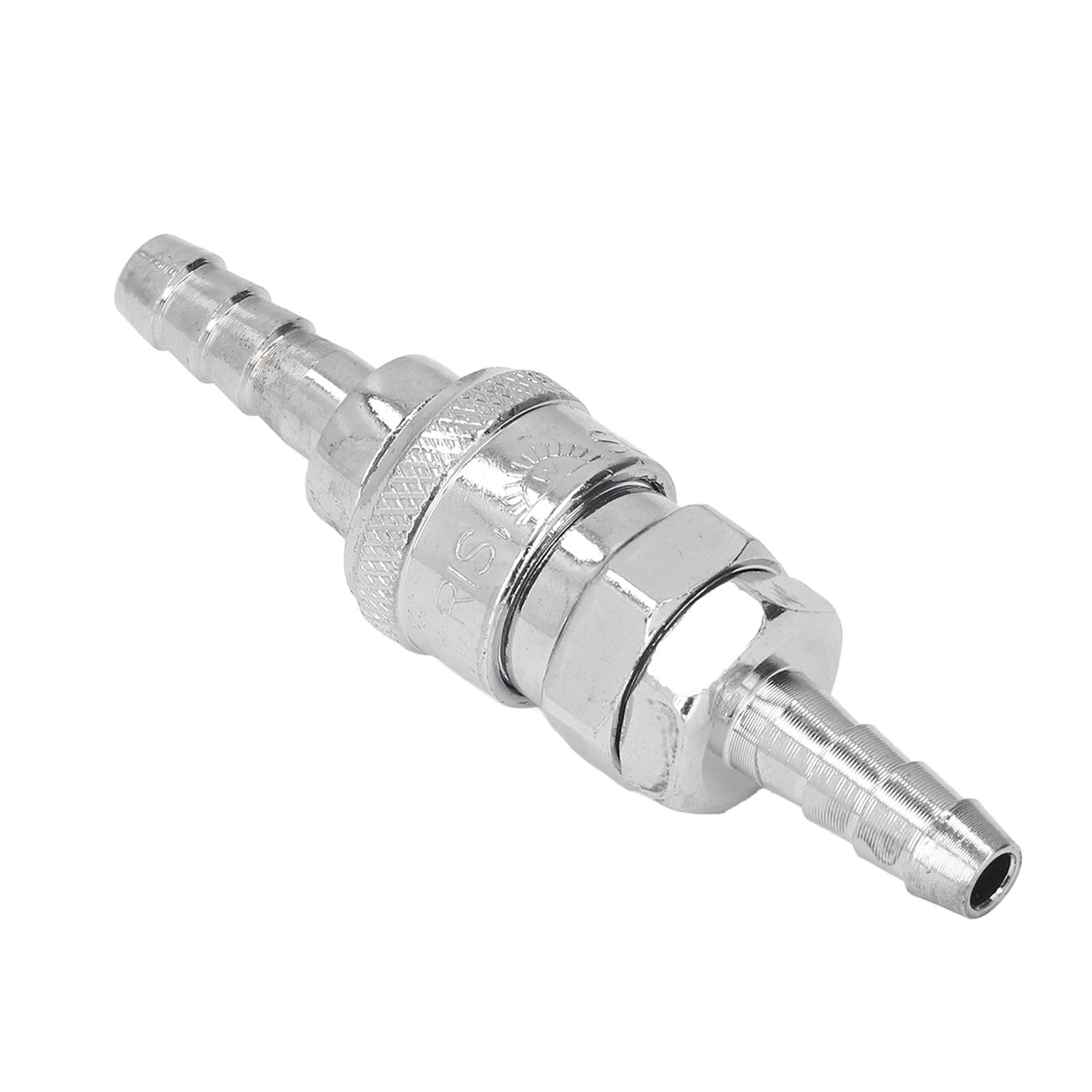 Acoplador neumático ViaGasaFamido, racores de conexión rápida neumática de Acero Inoxidable Chapado, 5 Juegos para compresores de Aire y Uso automotriz (5 * 8 de Cola Larga (SH+PH-20))