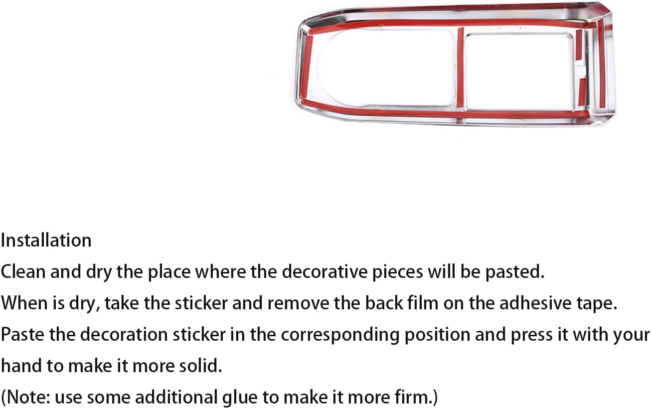 Interior Car Accessories Fit for Toyota Tacoma 2016 2017 2018 2019 2020 2021 2022 2023 Center Console Gear Shift Panel Cover Trim A/T Silver