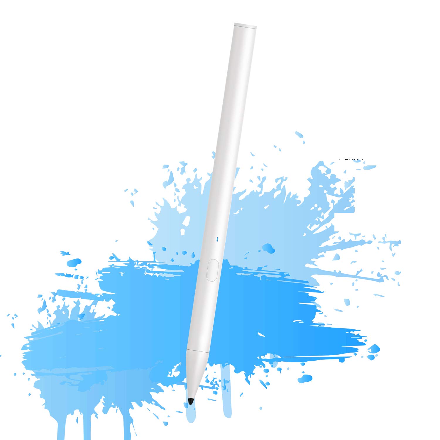 vorcsbine Stylus Pen for iPad Pro Palm Rejection, Active Digital Pencil for iPad Pro 12.9/11, iPad Air 4/3, iPad 9/8/ 7/6, iPad mini 6/5-White