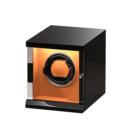 Tech Swiss Double Watch Winder Review 3 Patent Design Watch Winder for Automatic Watches with LED Lighting,Shining