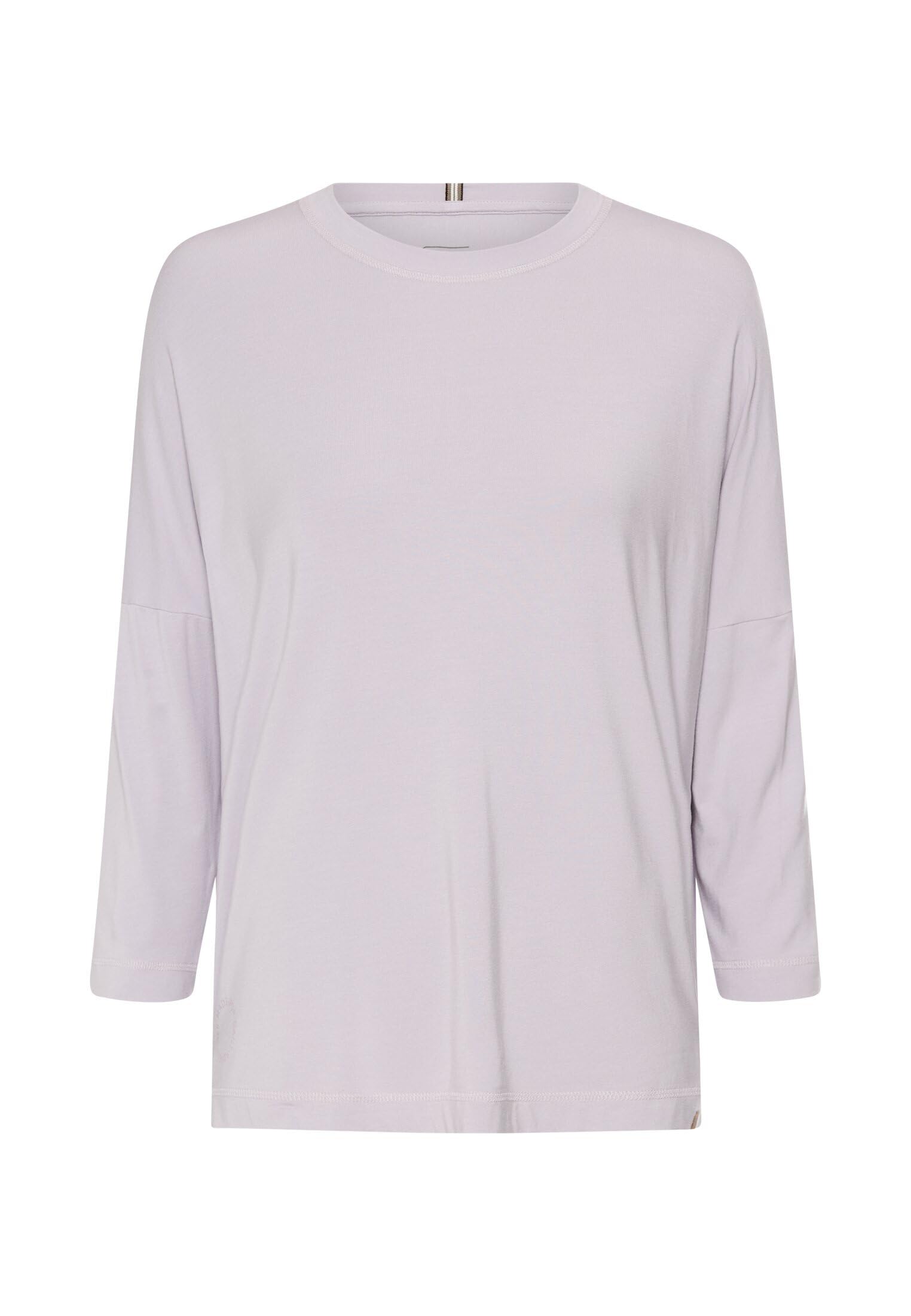 camel active Damen Langarmshirt mit Rundhalsausschnitt