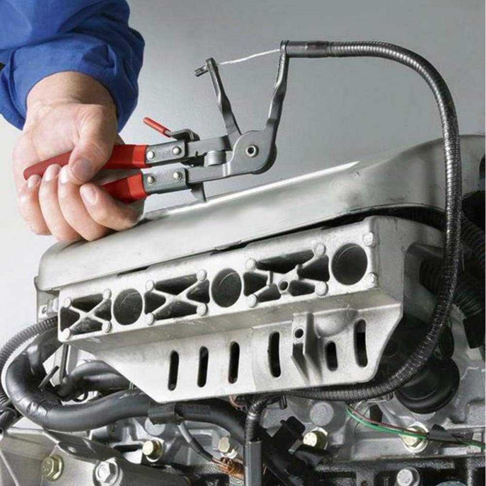24inches Flexible Hose Clamp Plier Wire Long Reach Compatible for Car Truck Fuel Oil Water Pipe Repair Tool