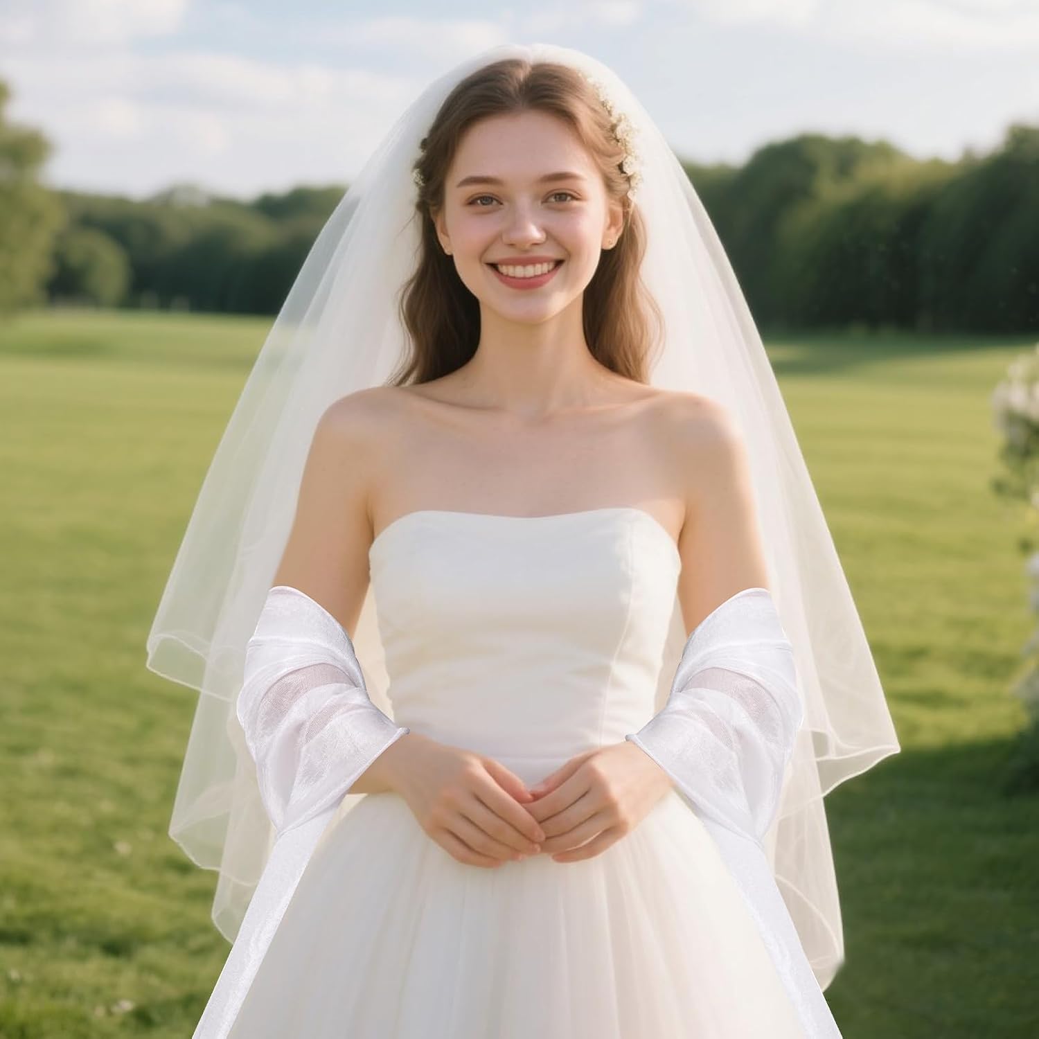 Women's Pashmina Shawls and Wraps for Evening Dresses Wedding Shawl Wraps Bridal Scarve for Women Bridesmaid Scarf - Image 3