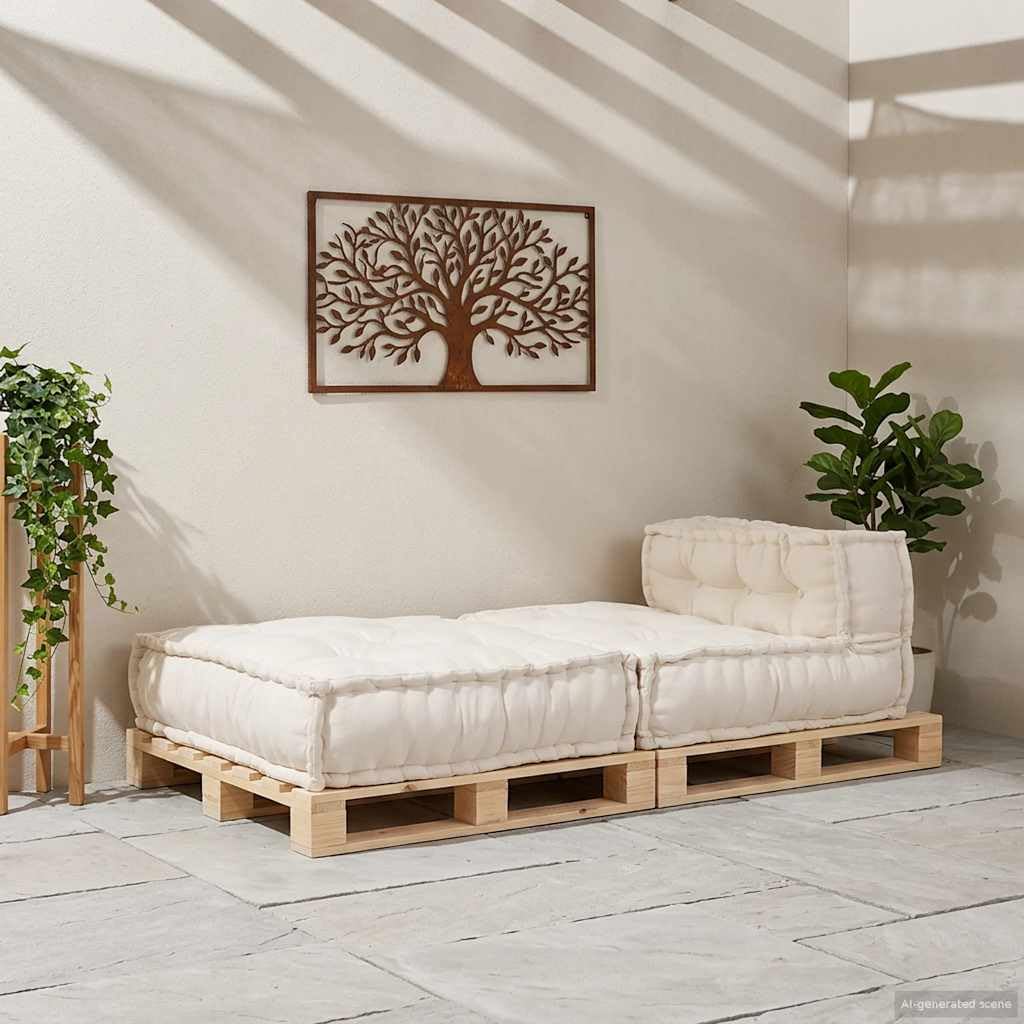 SYDE Sofá Modular Crema 70x70x54 cm