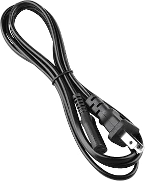AC Power Cord Cable for Nakamichi Shockwave Pro 7.1 Subwoofer 2-Prong Wire