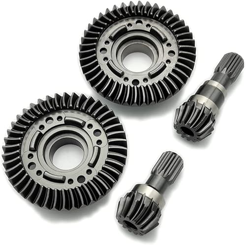 Engranaje de piñón diferencial delantero y trasero de acero cromado duro para Traxxas 1/5 XMAXX X-MAXX 6S 8S 7779 7777 7778 7790 7792 7791