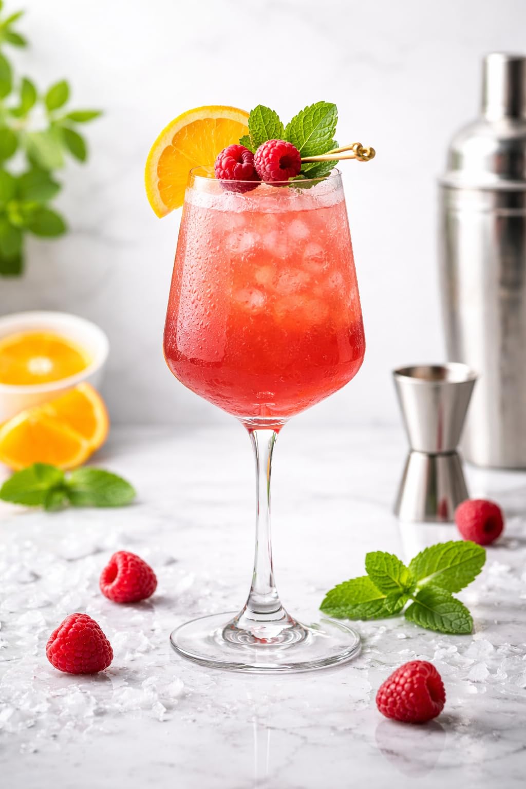 6 Copas de Vino Agora | 440 ml | Envio 24h - Perfectas para Uso en Casa, Restaurante y en Fiestas, Ligeras y Resistentes (44 cl, Transparente)
