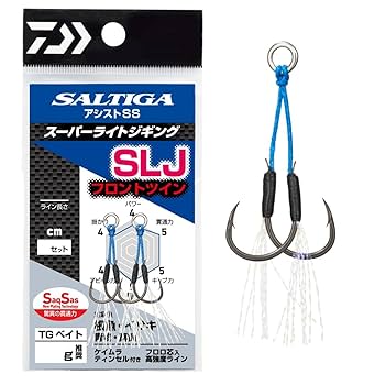 ダイワ　TGベイト　SLJフック　セット DAIWA（釣り） DAIWA / ダイワ TGベイト SLJ フック付き 60g